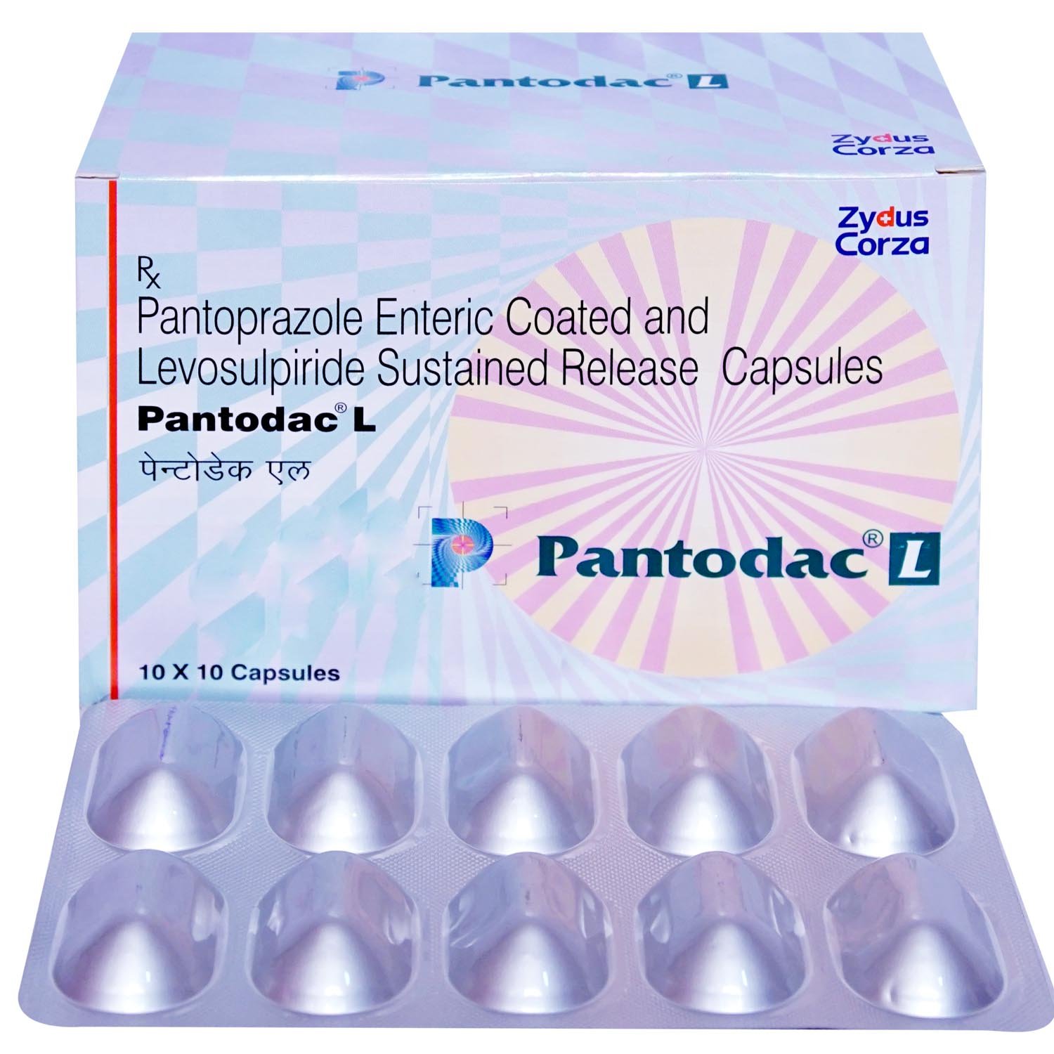 Pantodac L Capsule 10's, Pack of 10 Pantodac L Capsule 10's, Pack of 10
