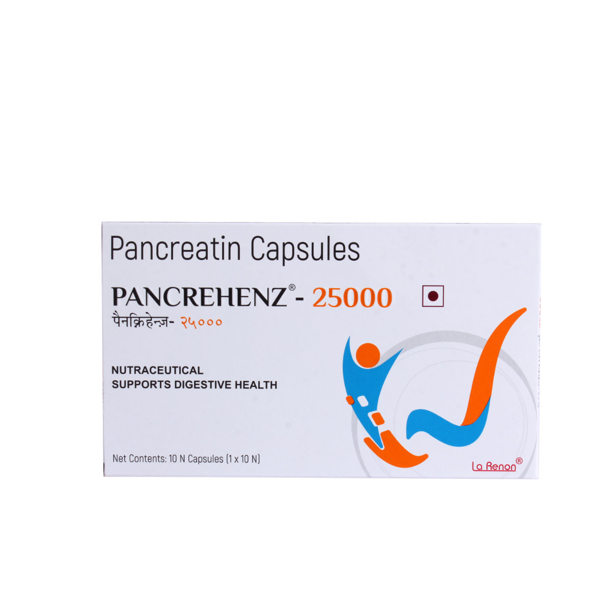 Pancrehenz 25000 Capsule 10'S, Pack of 10 CAPSULES Pancrehenz 25000 Capsule 10'S, Pack of 10 CAPSULES