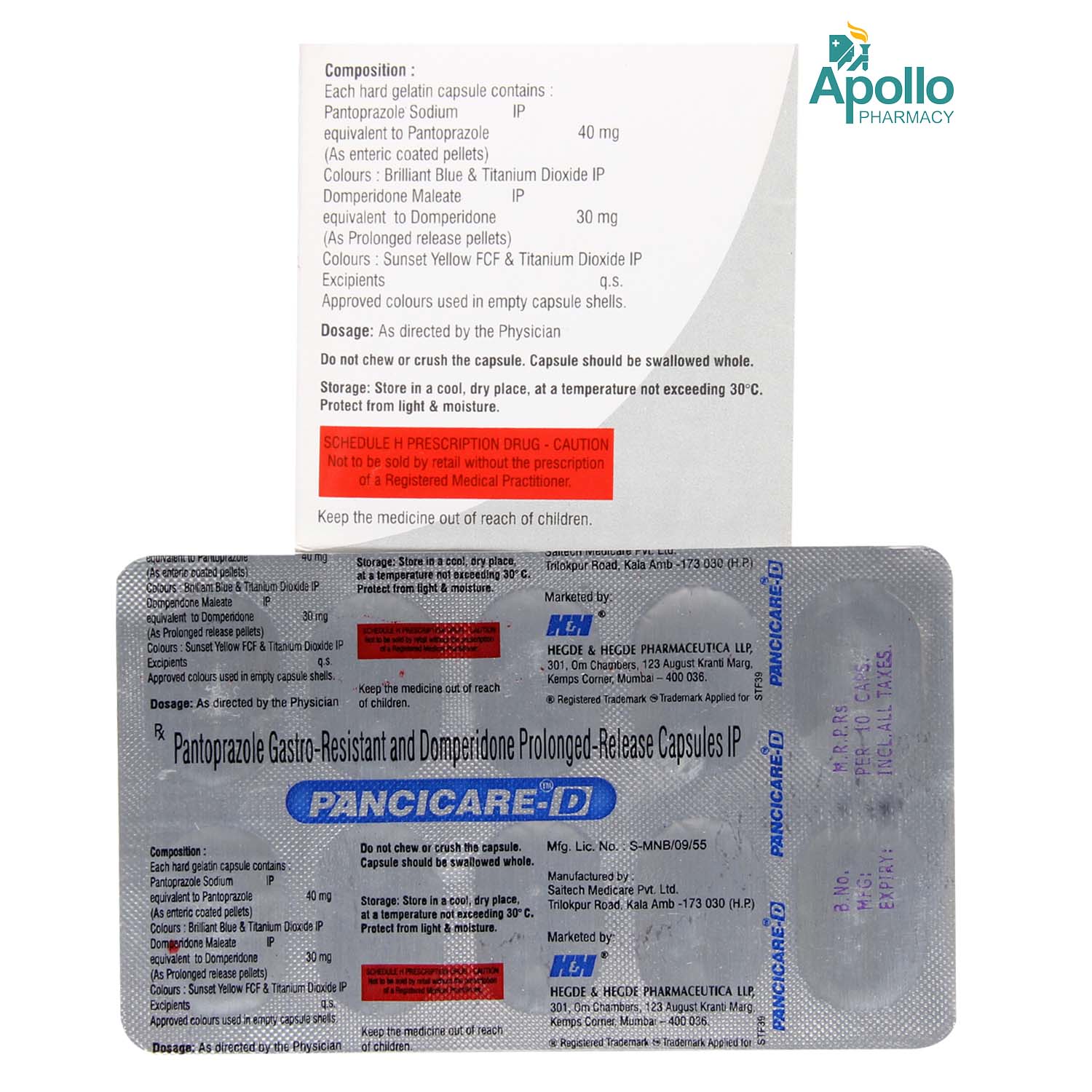 Pancicare D Capsule 10's, Pack of 10 Pancicare D Capsule 10's, Pack of 10