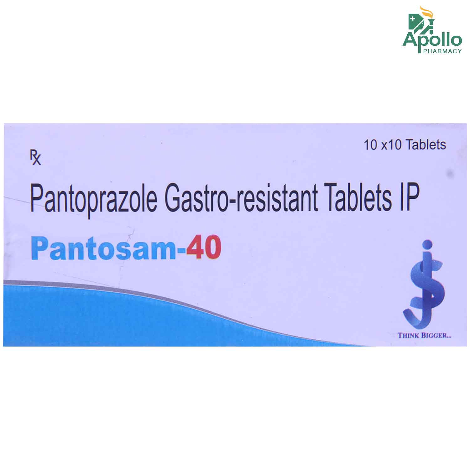Pantosam-40 mg Tablet 10's, Pack of 10 TabletS Pantosam-40 mg Tablet 10's, Pack of 10 TabletS