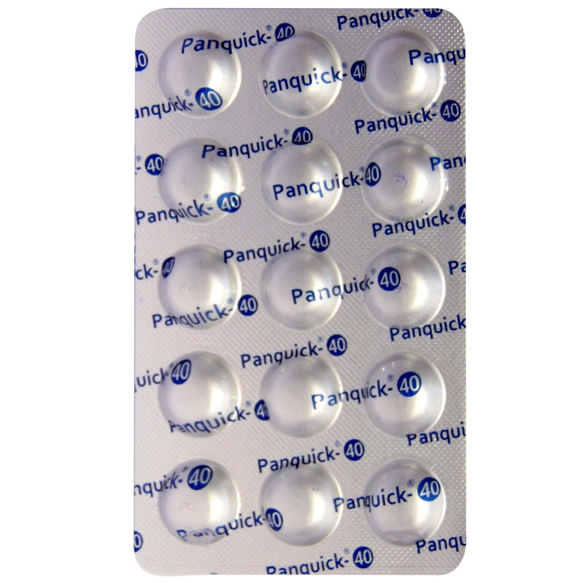 Panquick 40 mg Tablet 15's, Pack of 15 TabletS Panquick 40 mg Tablet 15's, Pack of 15 TabletS