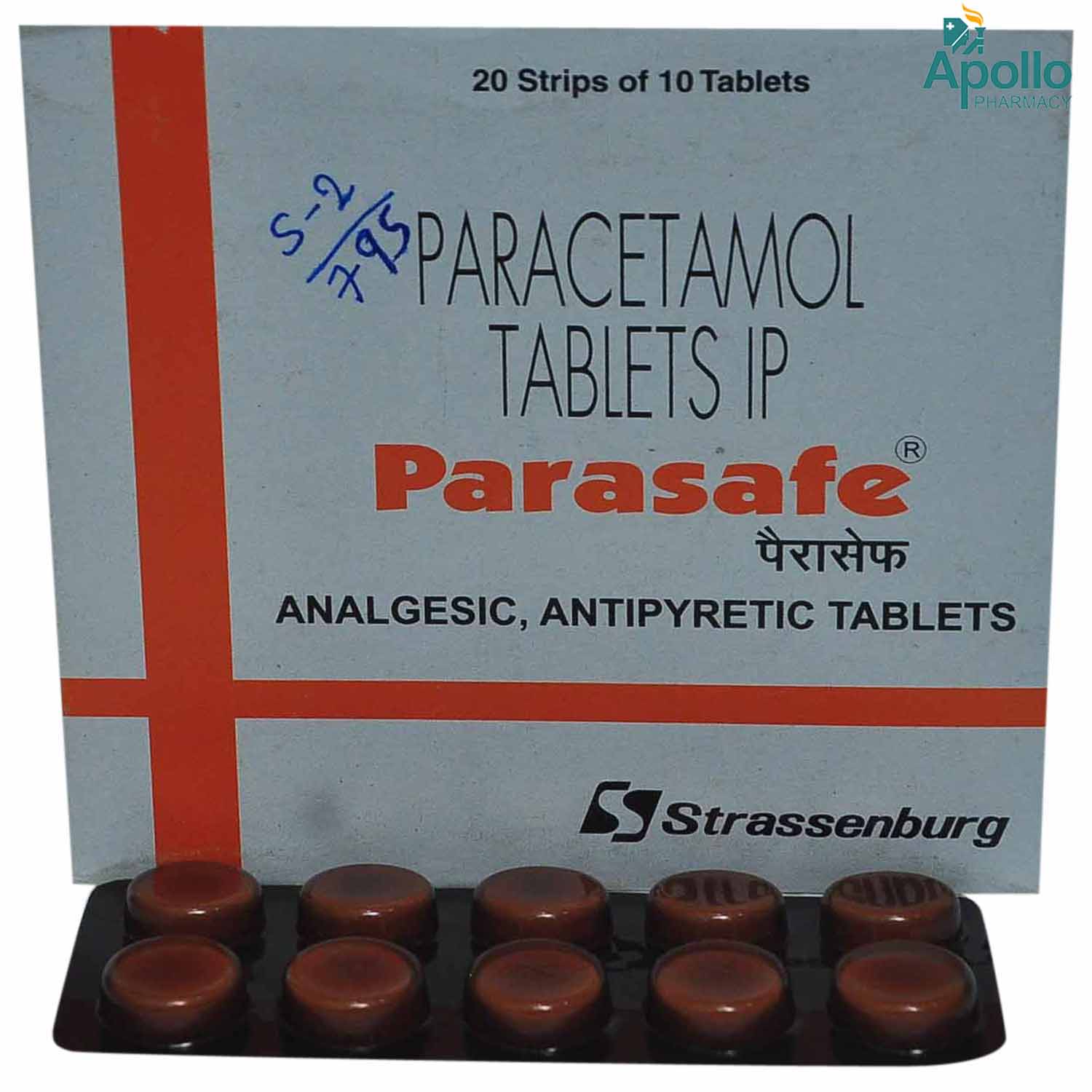 Parasafe Tablet 10's, Pack of 10 TABLETS Parasafe Tablet 10's, Pack of 10 TABLETS