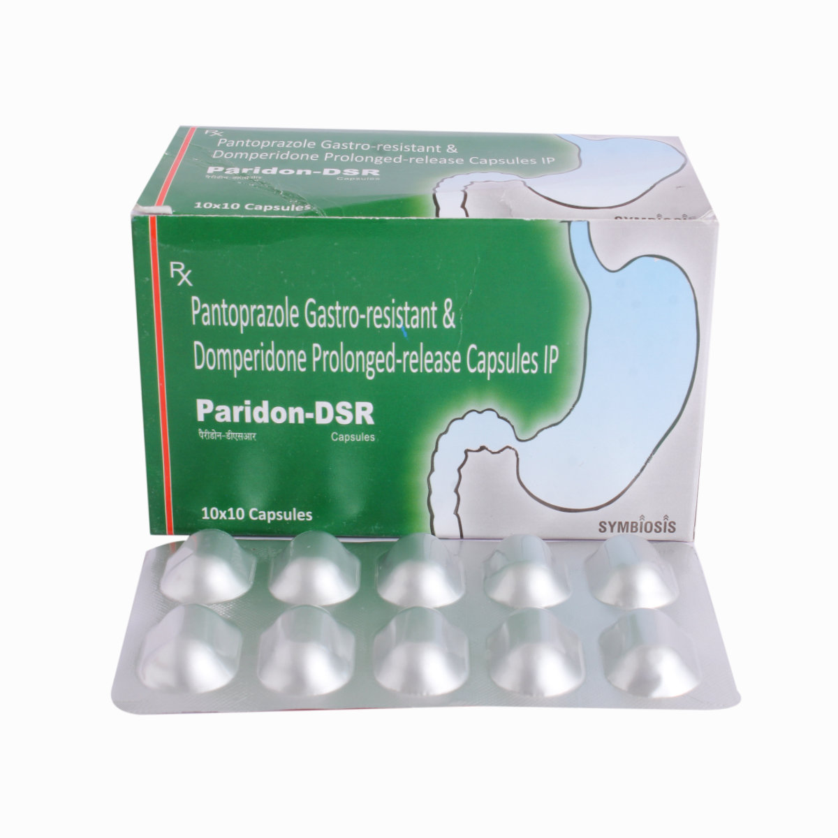 Paridon DSR Capsule 10's, Pack of 10 CapsuleS Paridon DSR Capsule 10's, Pack of 10 CapsuleS