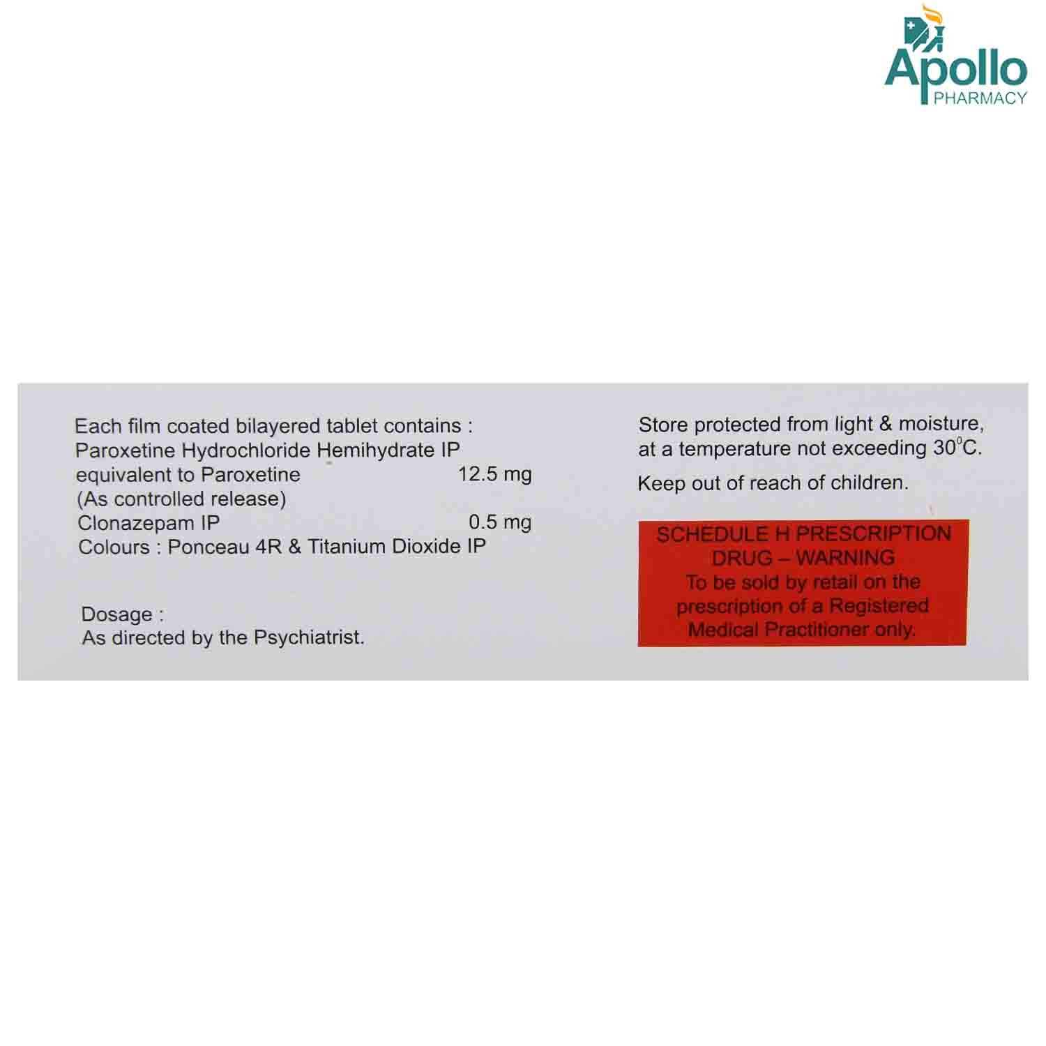 Pari CR Plus Tablet 15's, Pack of 15 TABLETS Pari CR Plus Tablet 15's, Pack of 15 TABLETS