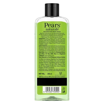 Pears Naturale Detoxifying Aloe Vera Body Wash, 250 ml, Pack of 1