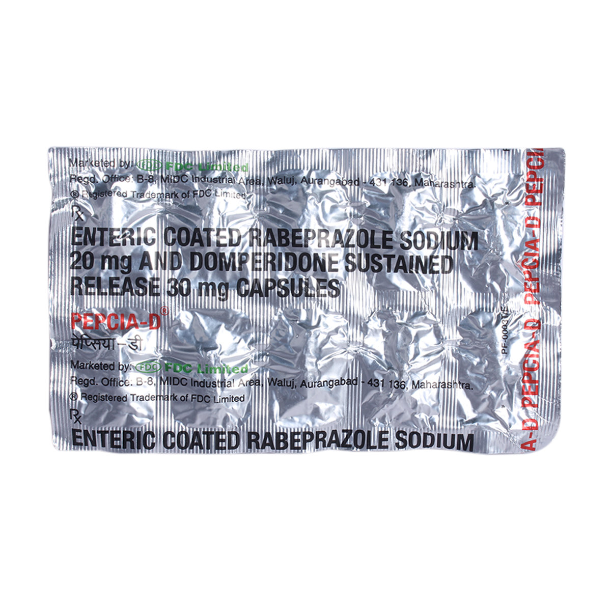 Pepcia-D Capsule 10's, Pack of 10 Pepcia-D Capsule 10's, Pack of 10