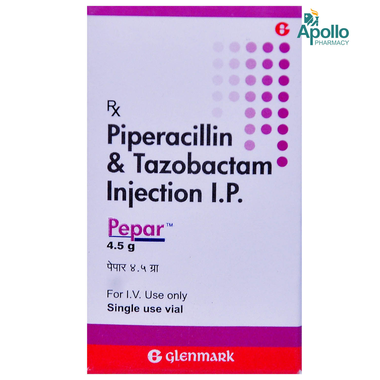 Buy PEPAR 4.5GM INJECTION Online