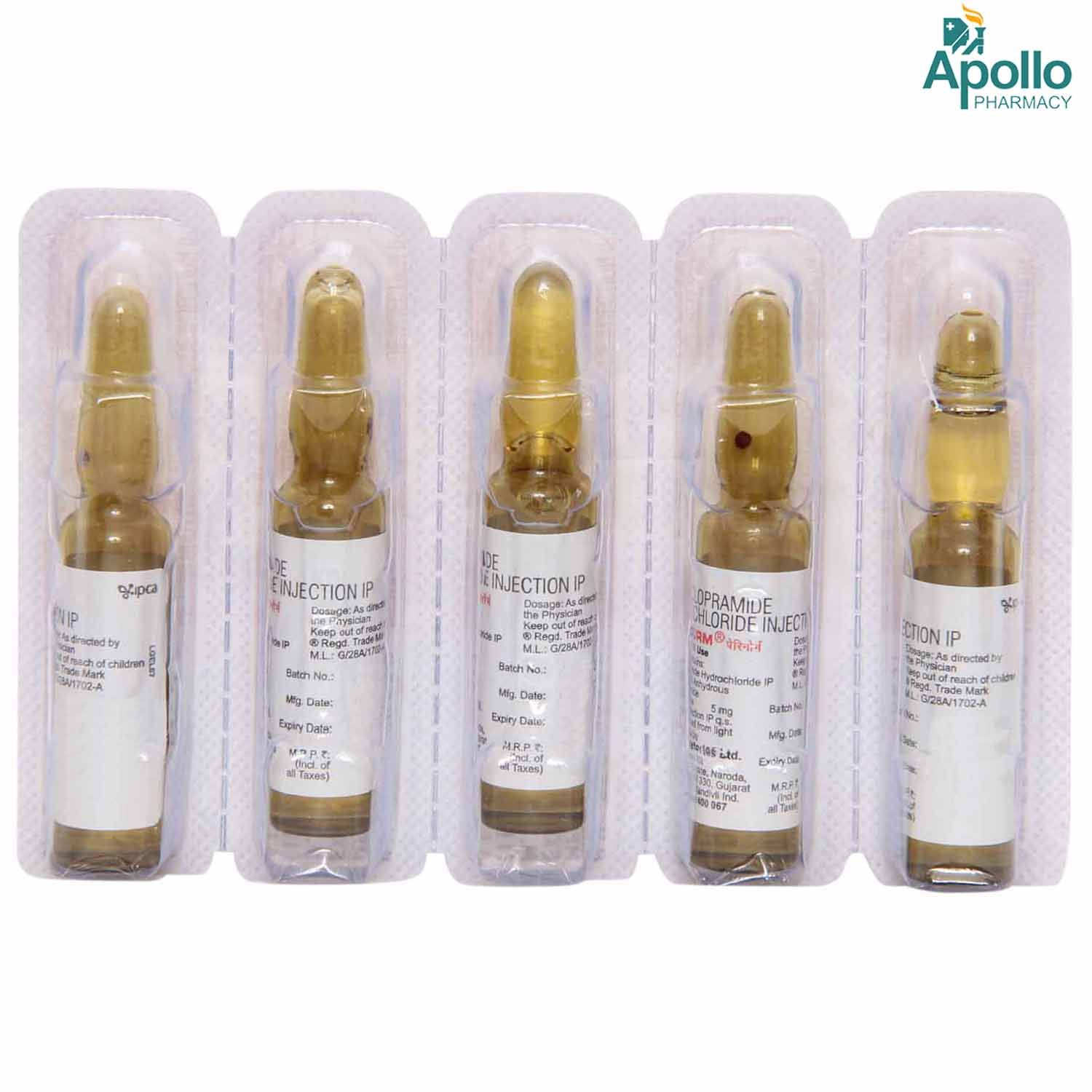 Buy PERINORM INJECTION 20ML Online