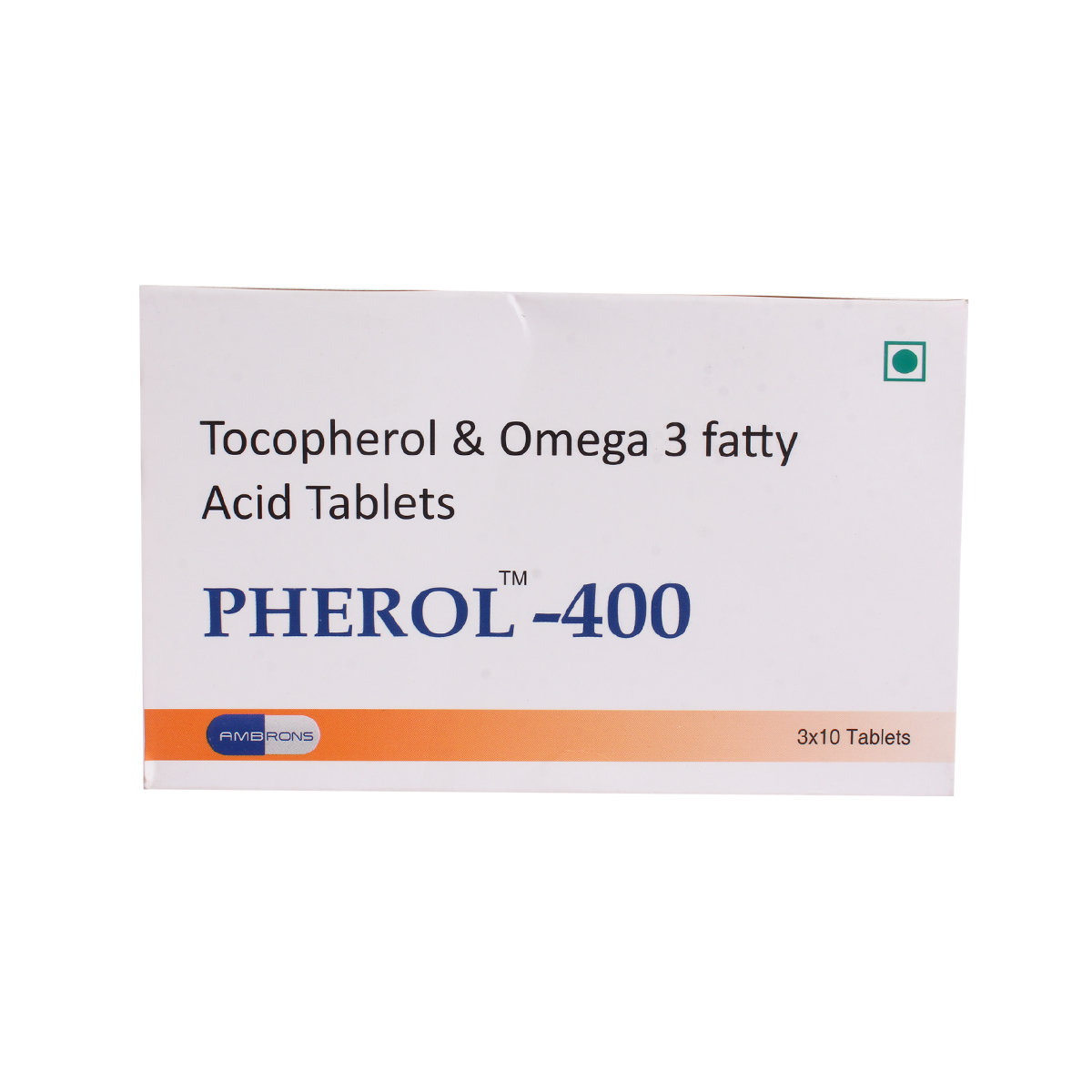 Pherol-400 Softgel Capsule 10's, Pack of 10 Pherol-400 Softgel Capsule 10's, Pack of 10
