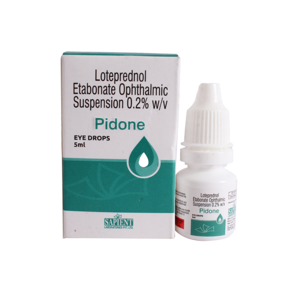 Pidone 2%W/V Eye Drops 5ml, Pack of 1 Drops Pidone 2%W/V Eye Drops 5ml, Pack of 1 Drops