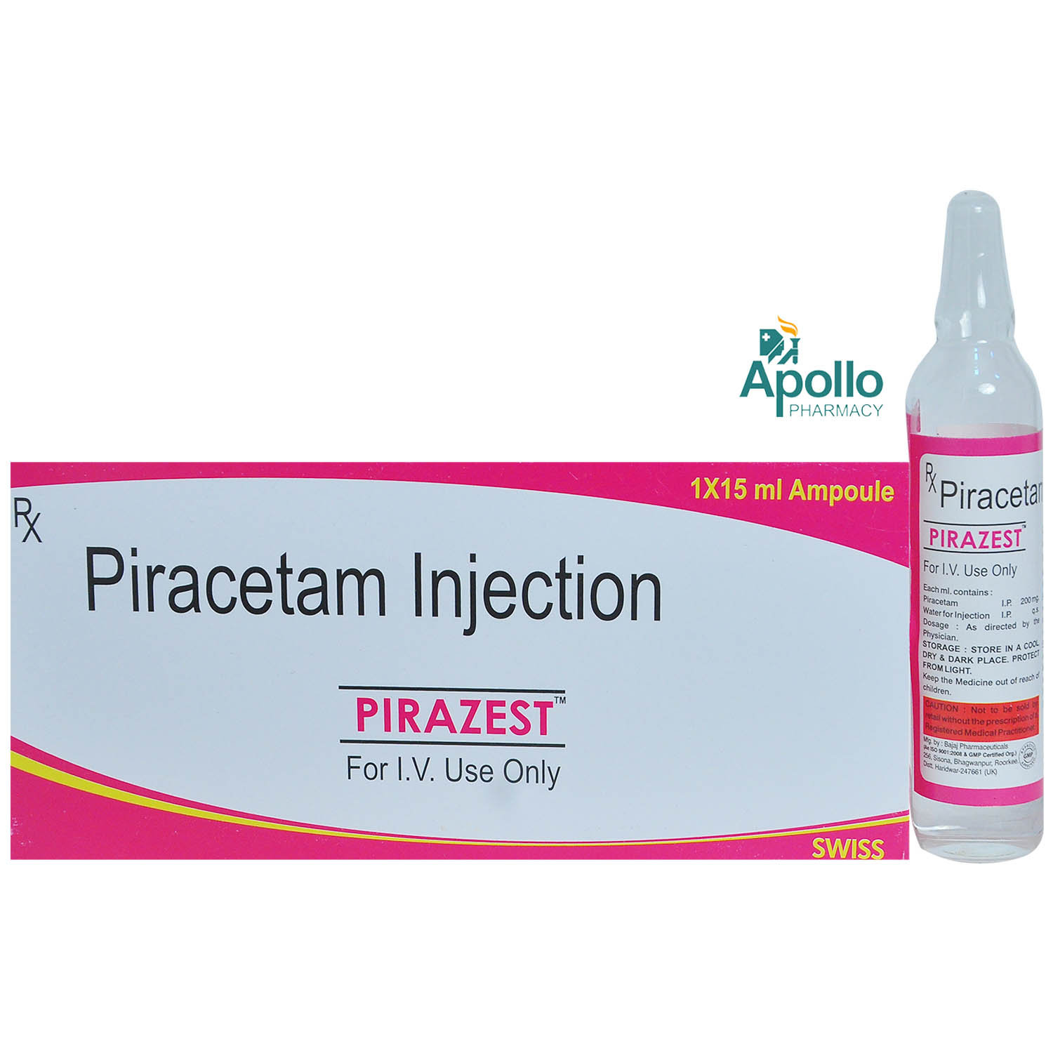 PIRAZEST 15ML INJECTION, Pack of 1 Injection PIRAZEST 15ML INJECTION, Pack of 1 Injection