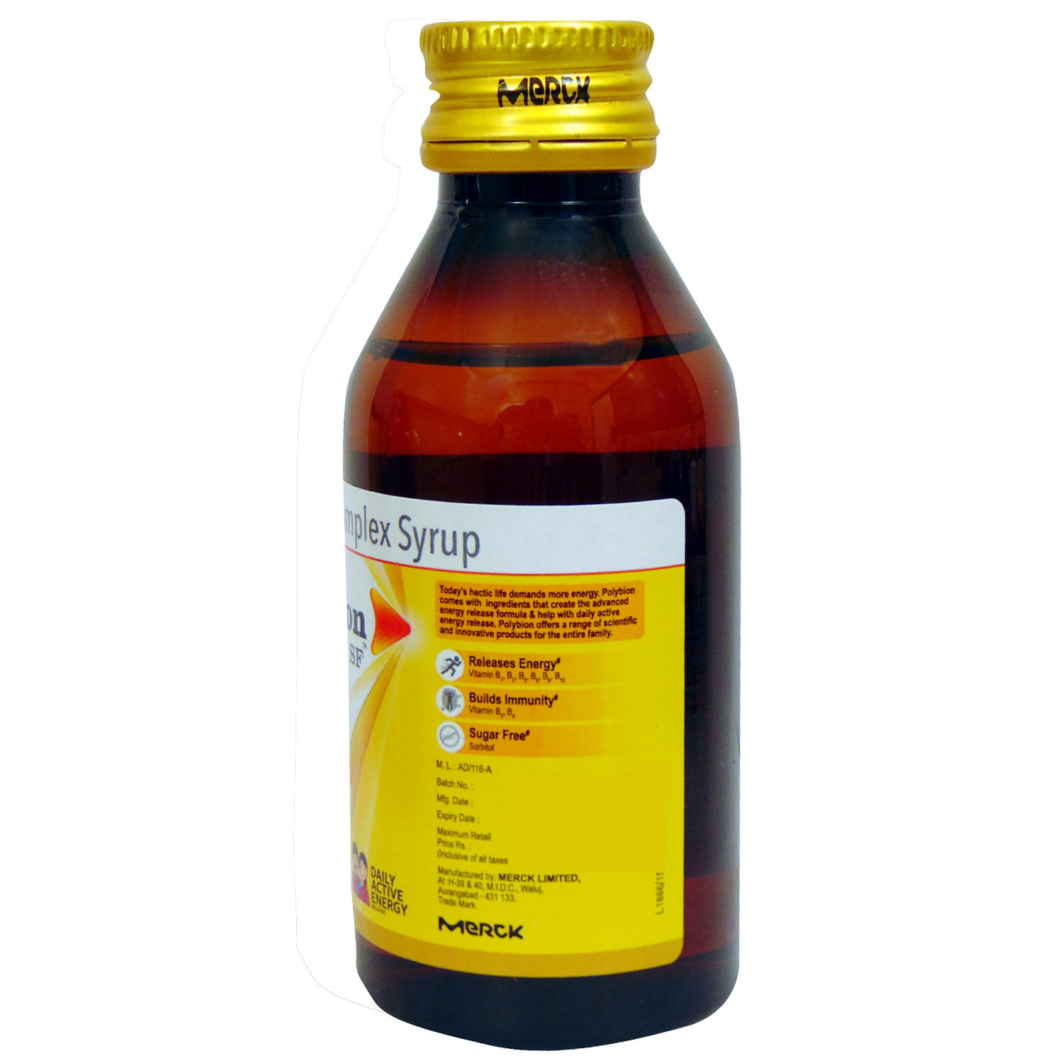 Polybion Syrup 100 ml, Pack of 1 Polybion Syrup 100 ml, Pack of 1