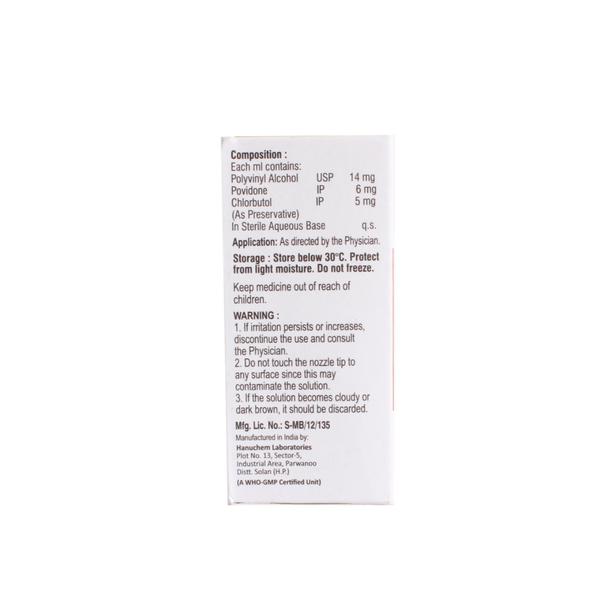 Polyvin Eye Drops, Pack of 1 Polyvin Eye Drops, Pack of 1