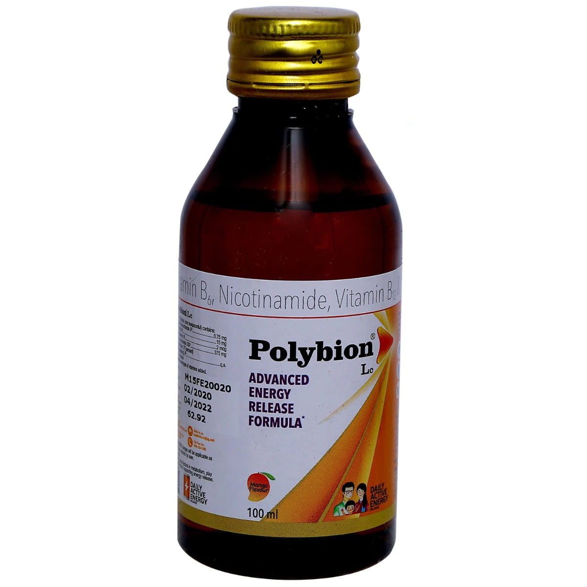 Buy Polybion LC Mango Syrup 100 ml Online