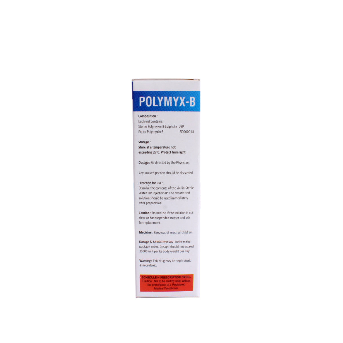 Polymyx- B Injection, Pack of 1 Injection Polymyx- B Injection, Pack of 1 Injection