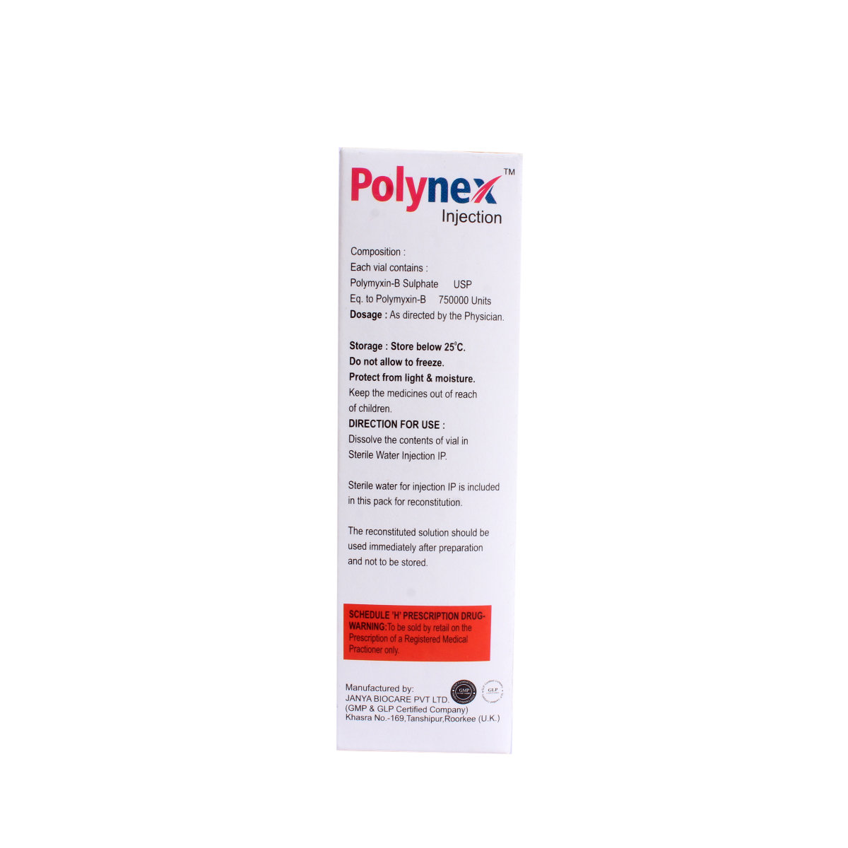 Polynex Injection 1's, Pack of 1 INJECTION Polynex Injection 1's, Pack of 1 INJECTION