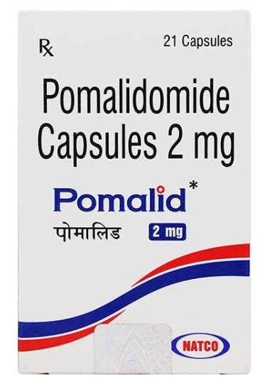 Pomalid 2 mg Capsule 21's, Pack of 1 Capsule Pomalid 2 mg Capsule 21's, Pack of 1 Capsule