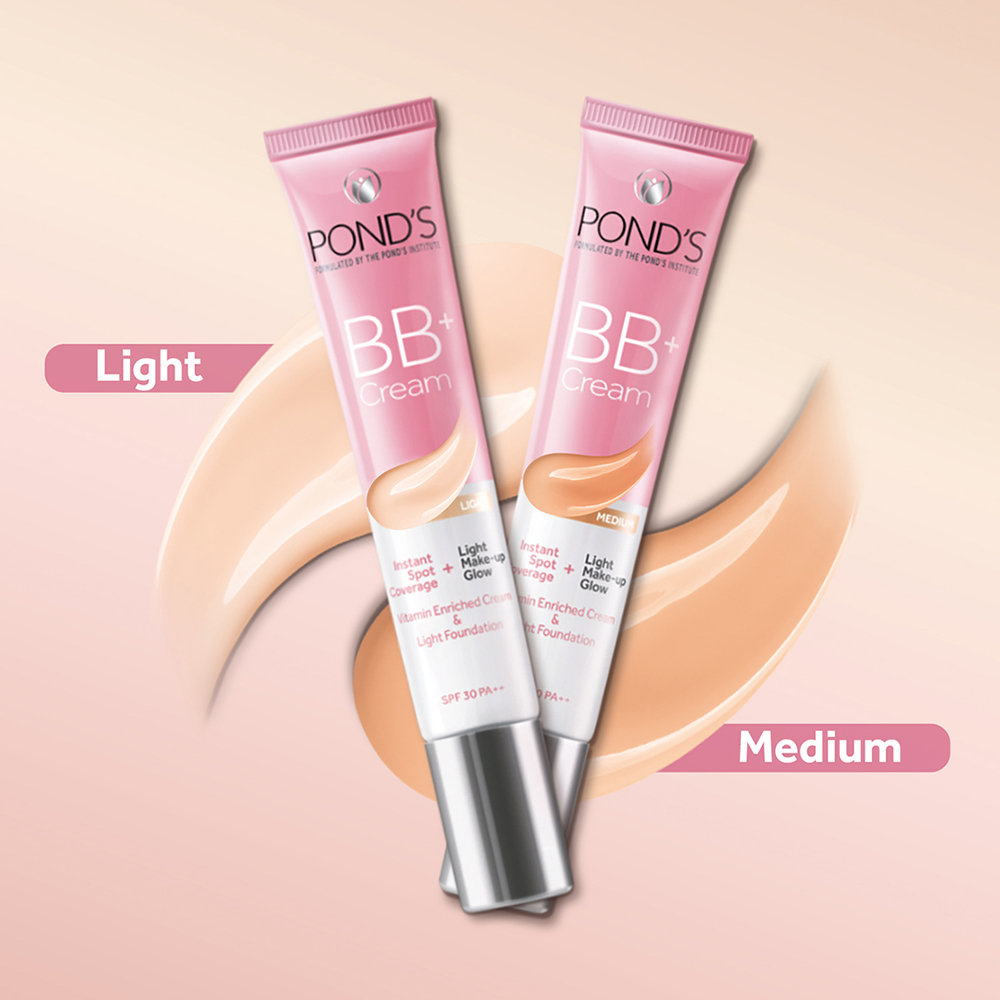 Pond's BB+ SPF 30 PA++ Ivory Cream, 18 gm, Pack of 1 Pond's BB+ SPF 30 PA++ Ivory Cream, 18 gm, Pack of 1