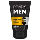 Ponds Men Pollution Out Face Wash, 50 gm, Pack of 1