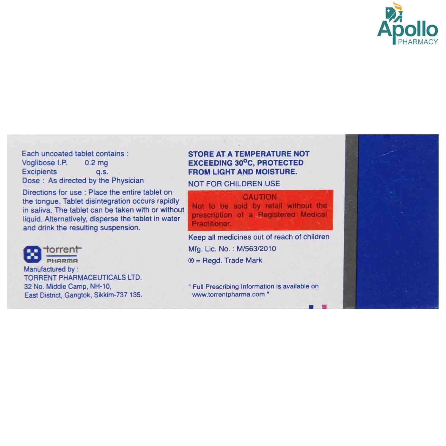 POSMEAL MD 0.2MG TABLET, Pack of 10 TABLETS POSMEAL MD 0.2MG TABLET, Pack of 10 TABLETS
