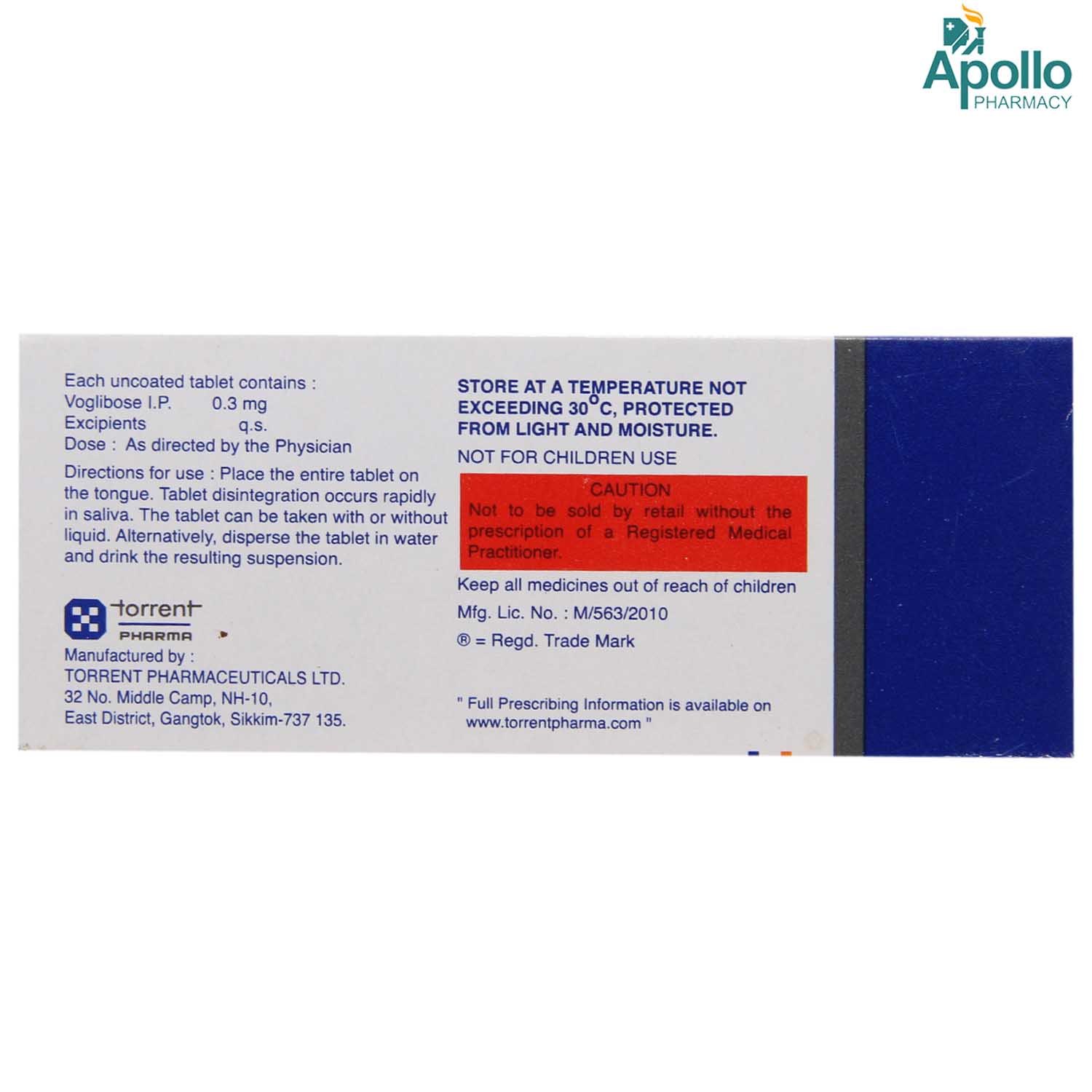 Posmeal MD 0.3 Tablet 10's, Pack of 10 TABLETS Posmeal MD 0.3 Tablet 10's, Pack of 10 TABLETS