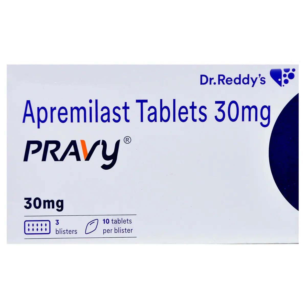 Buy Pravy 30 mg Tablet 10's Online