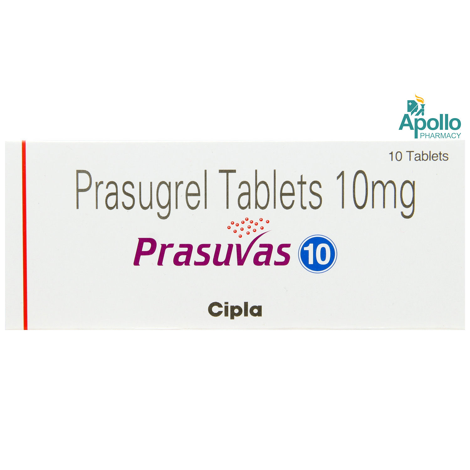 Buy PRASUVAS 10MG TABLET Online