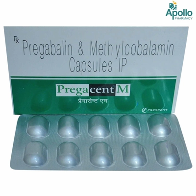 Pregacent M Capsule 10's, Pack of 10 CAPSULES