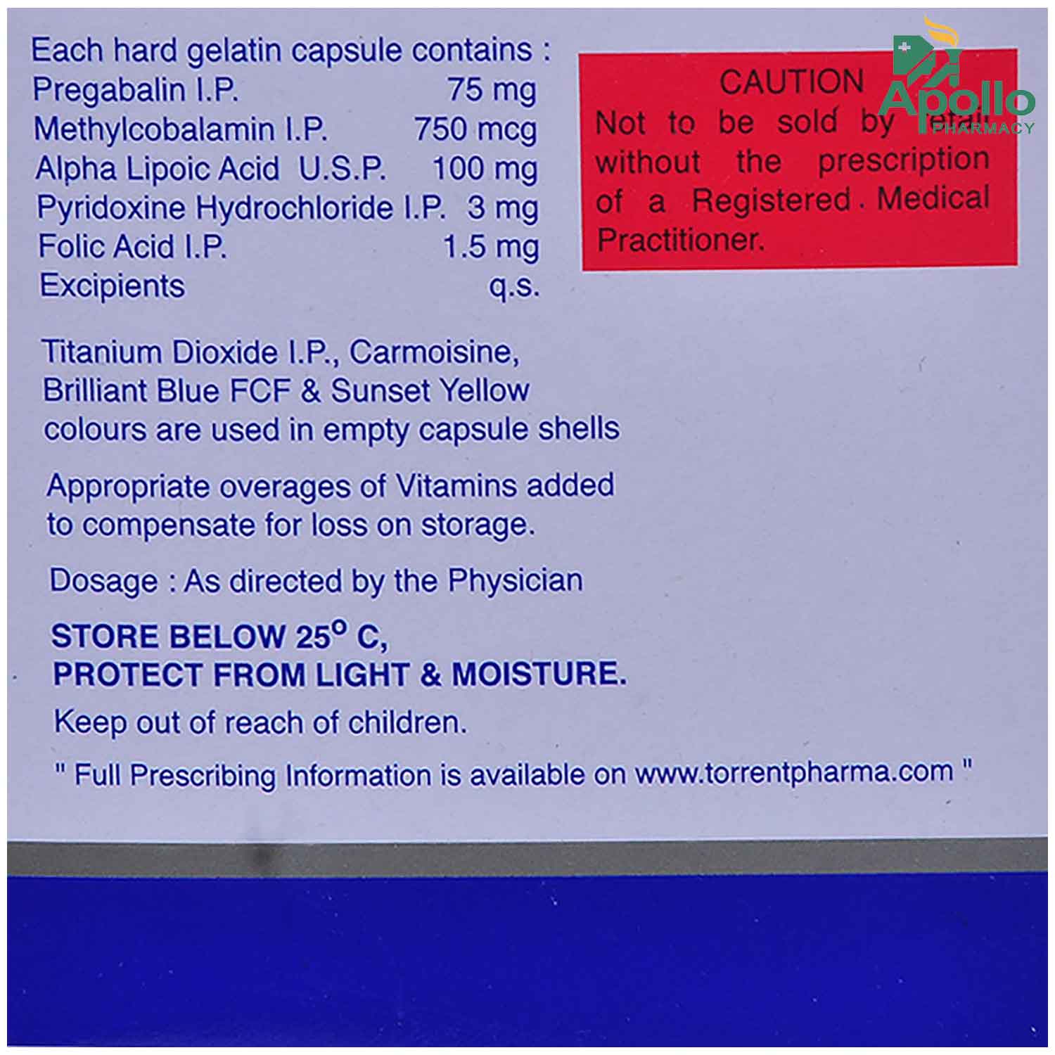 Pregeb Forte 75 Capsule 10's, Pack of 10 CAPSULES Pregeb Forte 75 Capsule 10's, Pack of 10 CAPSULES