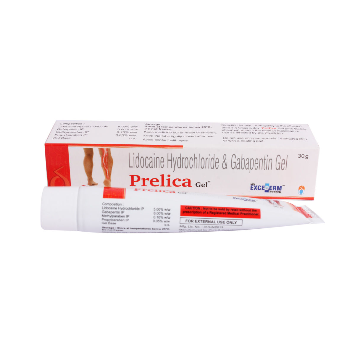 Buy Prelica Gel 30gm Online