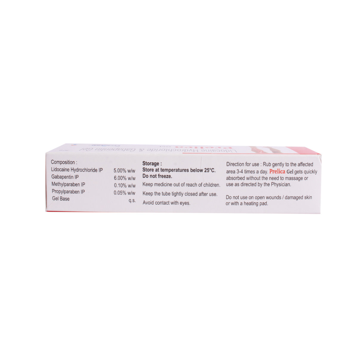Prelica Gel 30gm, Pack of 1 Gel Prelica Gel 30gm, Pack of 1 Gel