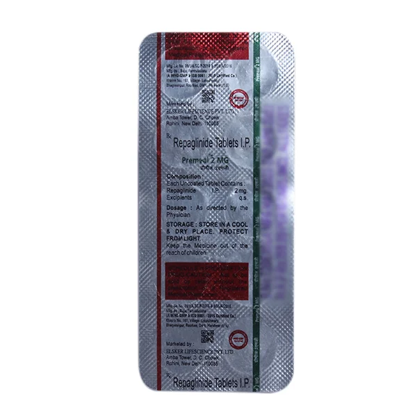 Premeal 2mg Tablet 10's, Pack of 10 TabletS