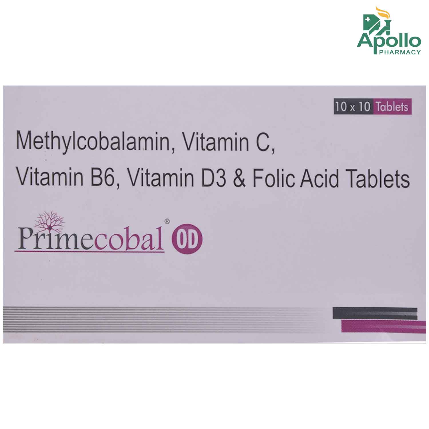 Primecobal OD Tablet 10's, Pack of 10 TABLETS Primecobal OD Tablet 10's, Pack of 10 TABLETS
