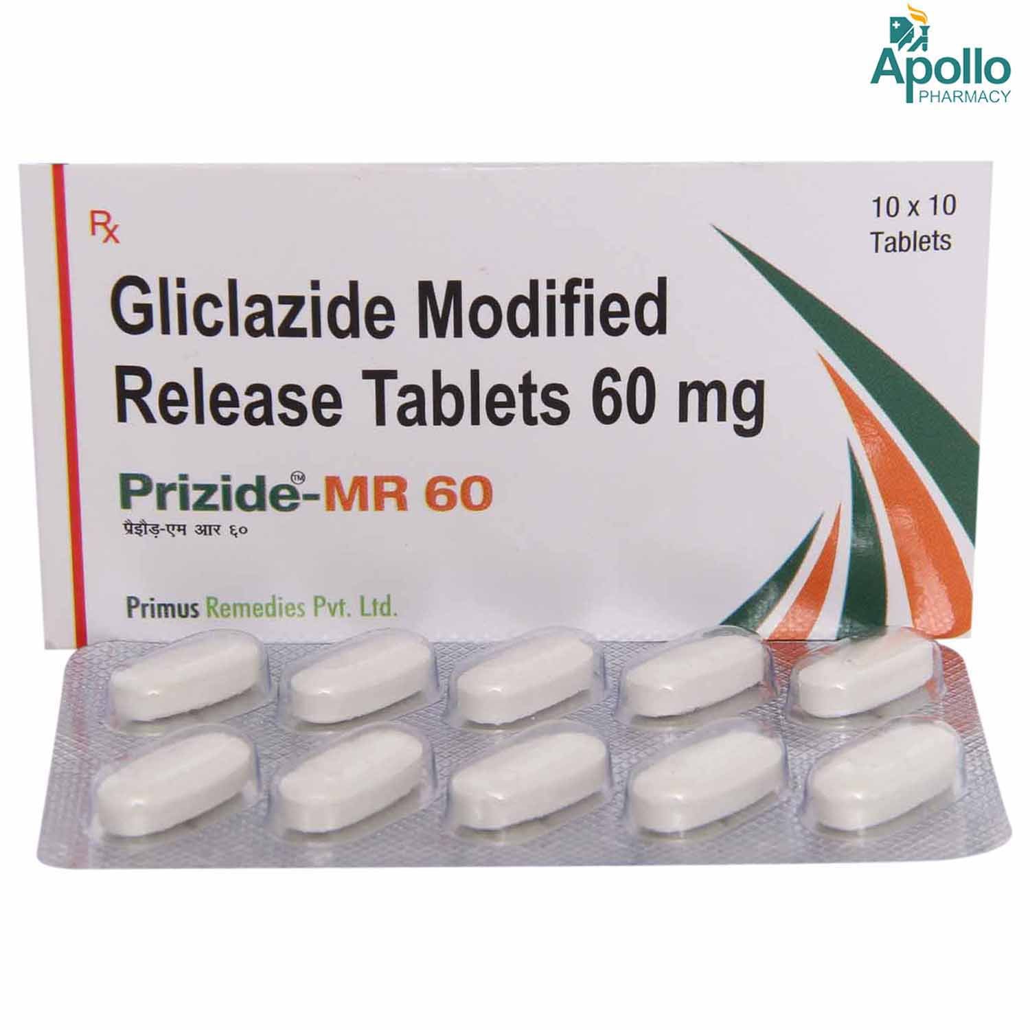 Prizide-MR 60 Tablet 10's, Pack of 10 TABLETS Prizide-MR 60 Tablet 10's, Pack of 10 TABLETS