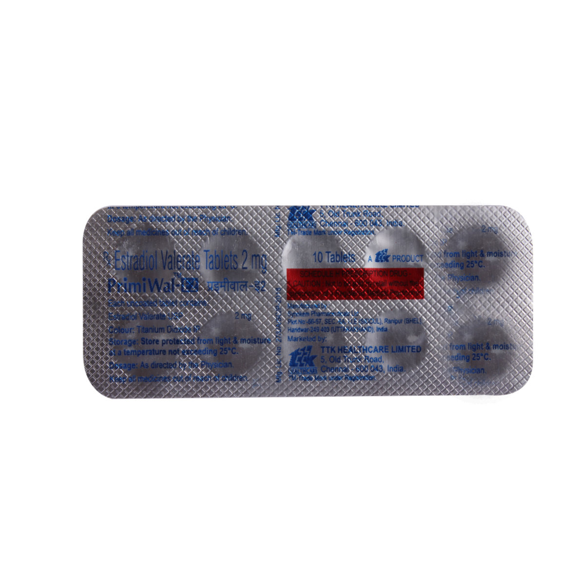 Primiwal-E2 Tablet 10's, Pack of 10 TABLETS Primiwal-E2 Tablet 10's, Pack of 10 TABLETS