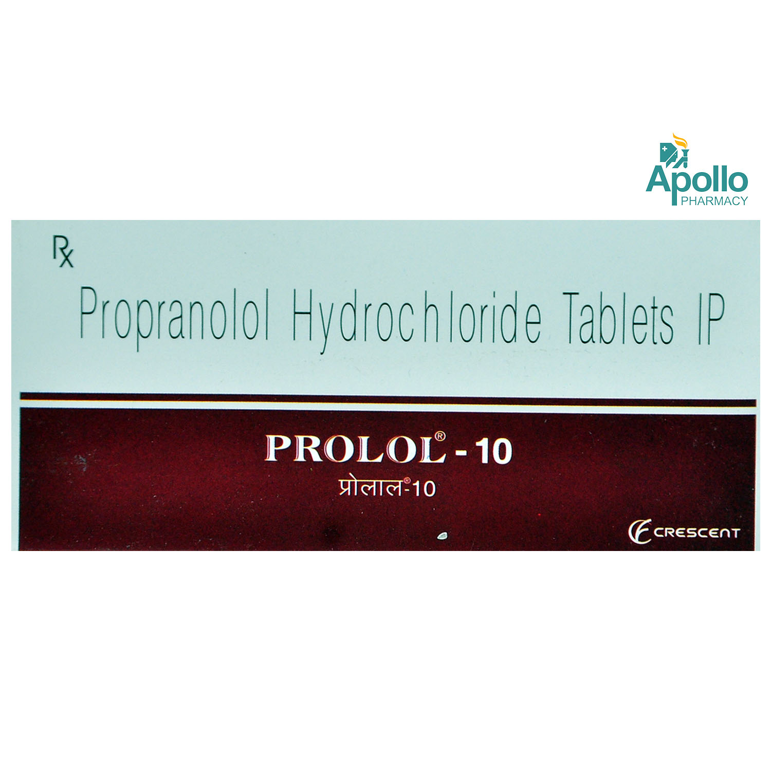 Prolol 10 Tablet 10's, Pack of 10 TabletS Prolol 10 Tablet 10's, Pack of 10 TabletS