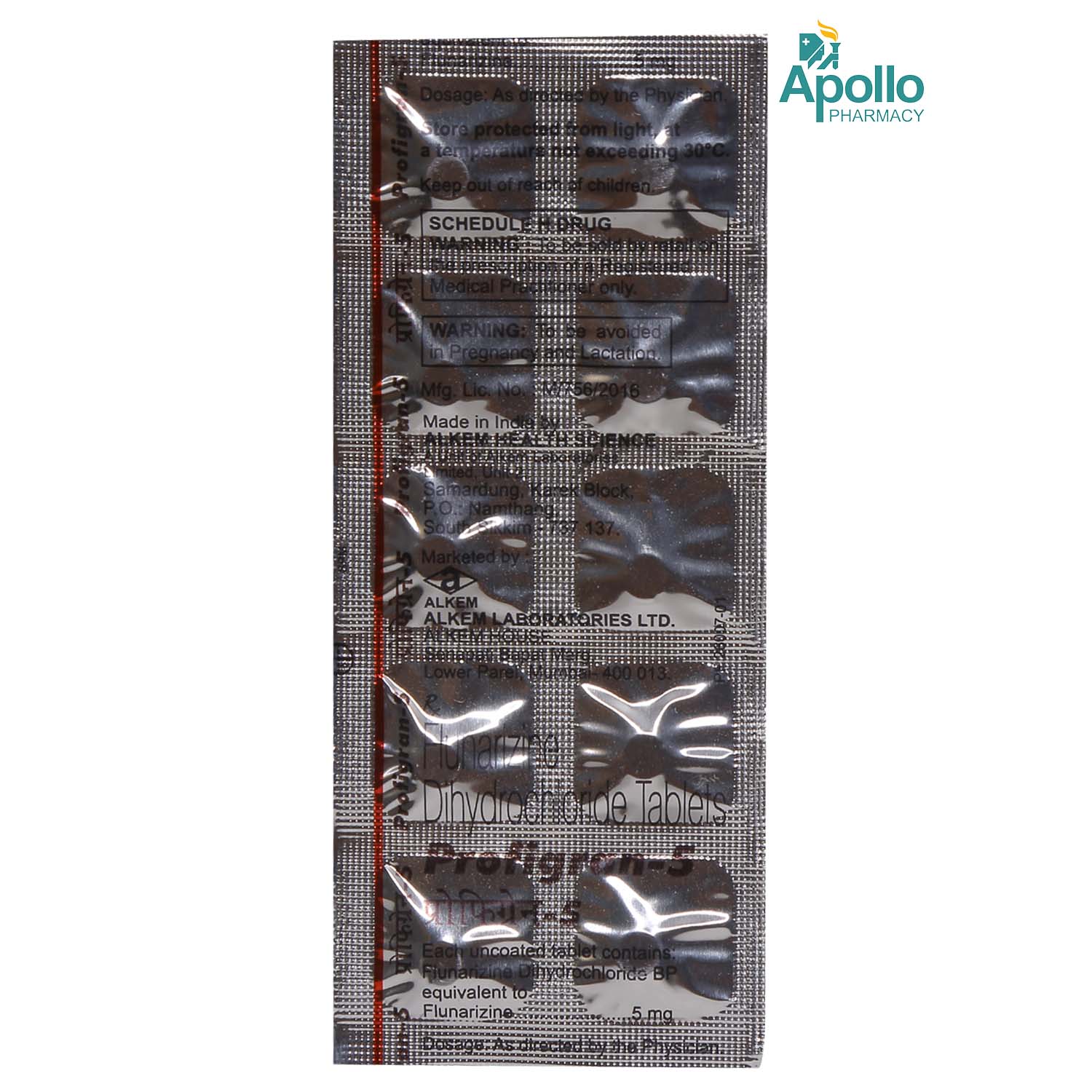 Profigran-5 Tablet 10's, Pack of 10 TABLETS Profigran-5 Tablet 10's, Pack of 10 TABLETS