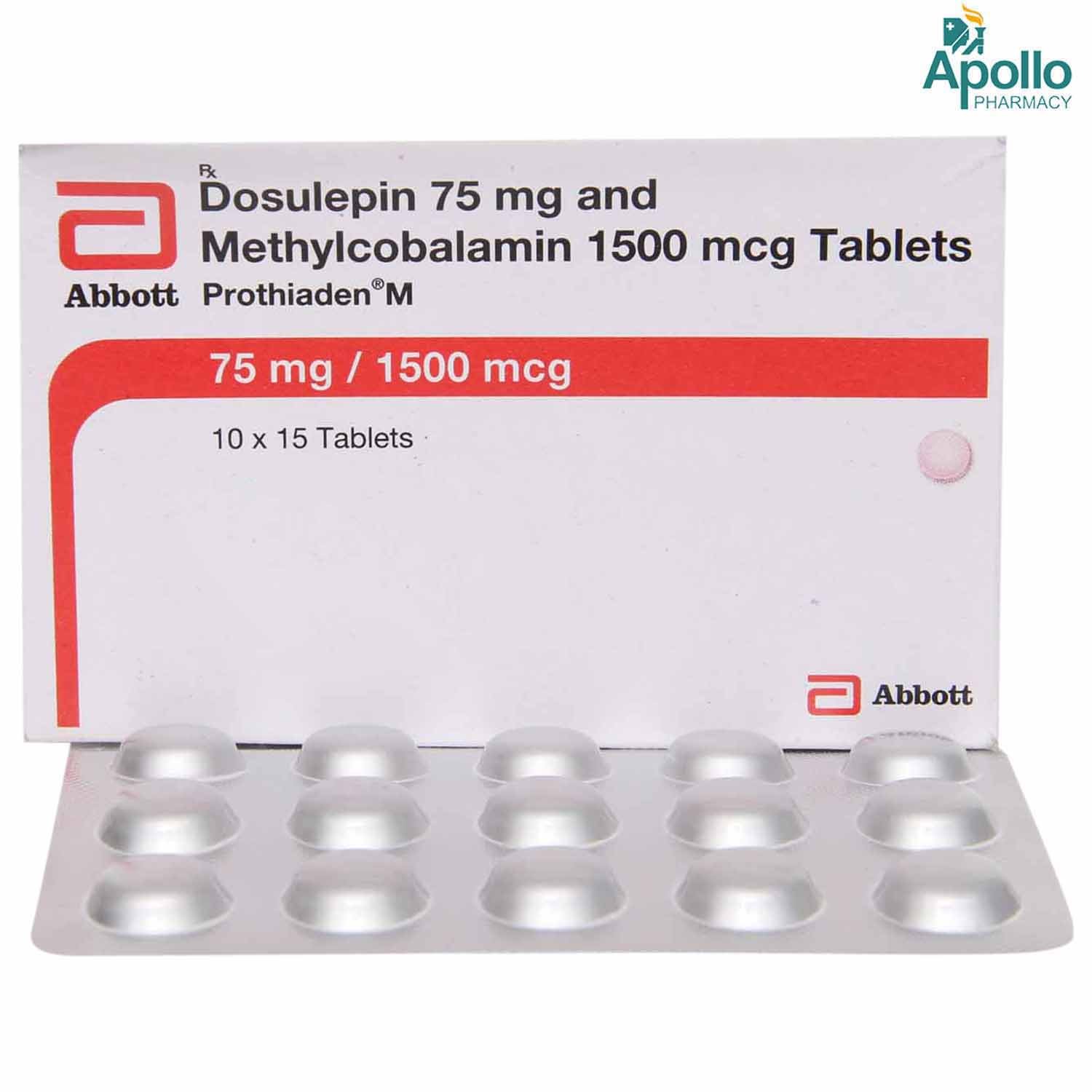 Prothiaden M Tablet 15's, Pack of 15 TABLETS Prothiaden M Tablet 15's, Pack of 15 TABLETS