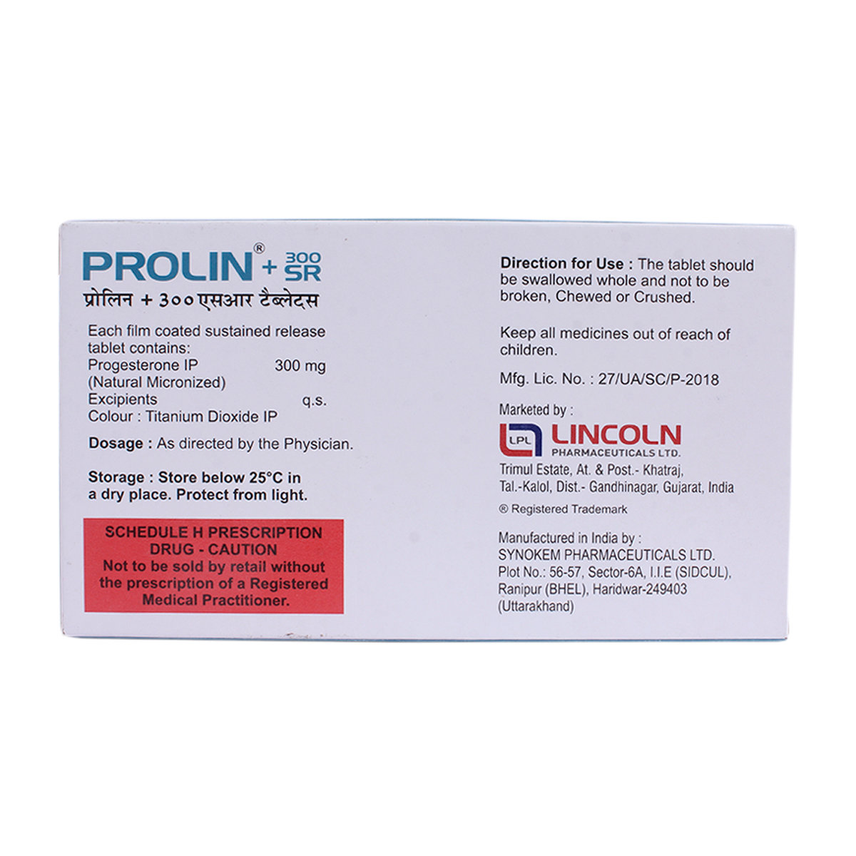 Prolin Plus 300 Tablet 10's, Pack of 10 TABLETS Prolin Plus 300 Tablet 10's, Pack of 10 TABLETS