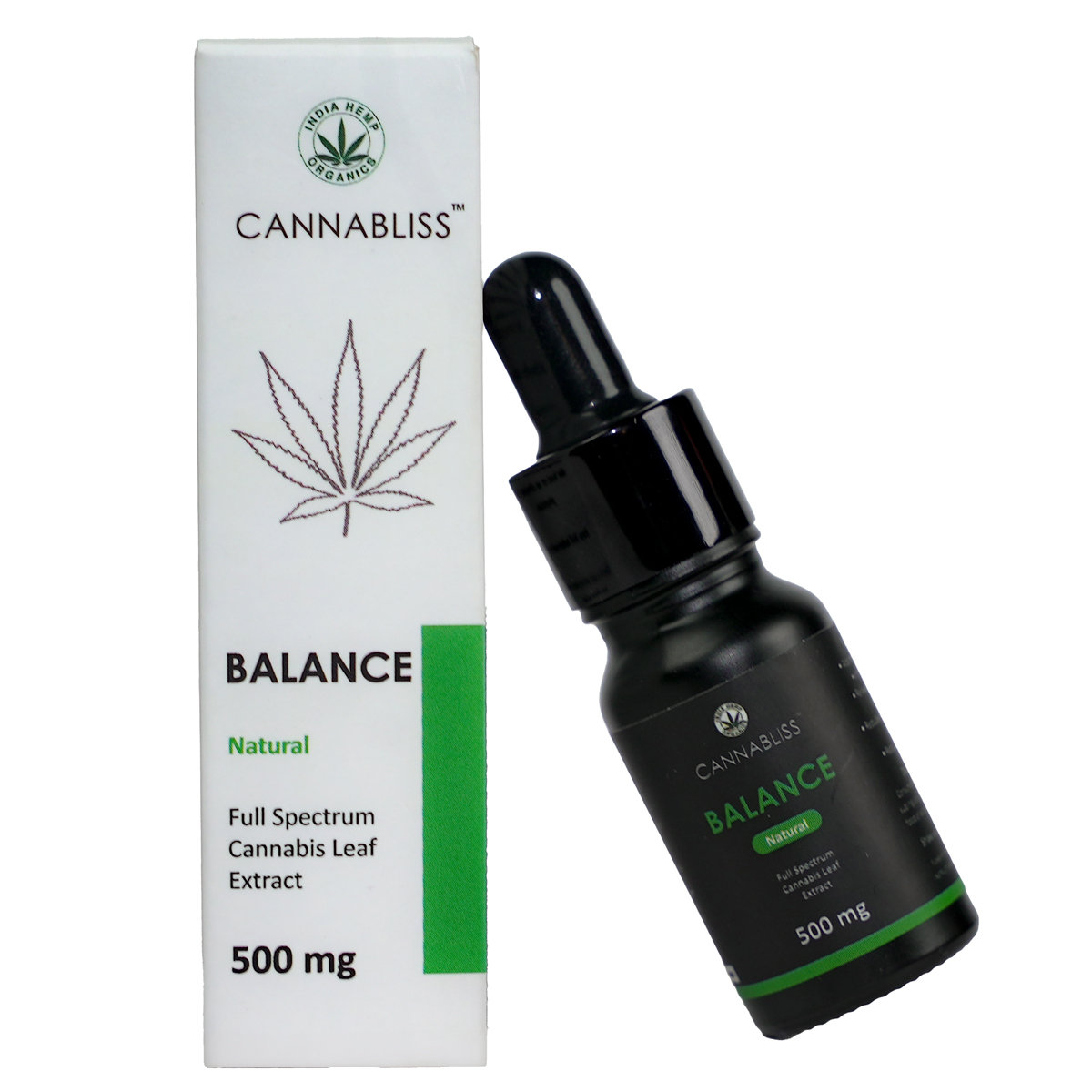 Cannabliss Balance 500 mg Oil, 10 ml, Pack of 1 Cannabliss Balance 500 mg Oil, 10 ml, Pack of 1
