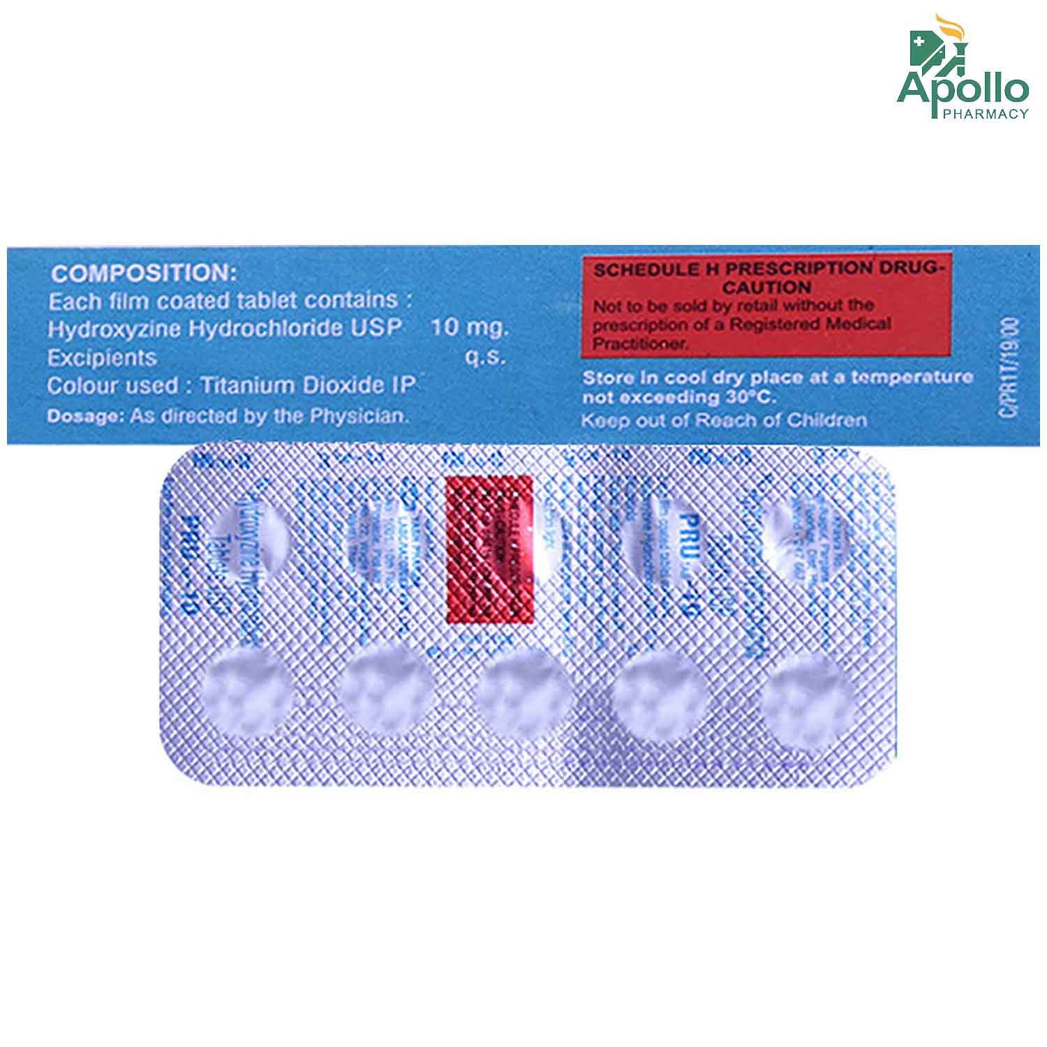 Pru 10 Tablet 10's, Pack of 10 TabletS Pru 10 Tablet 10's, Pack of 10 TabletS