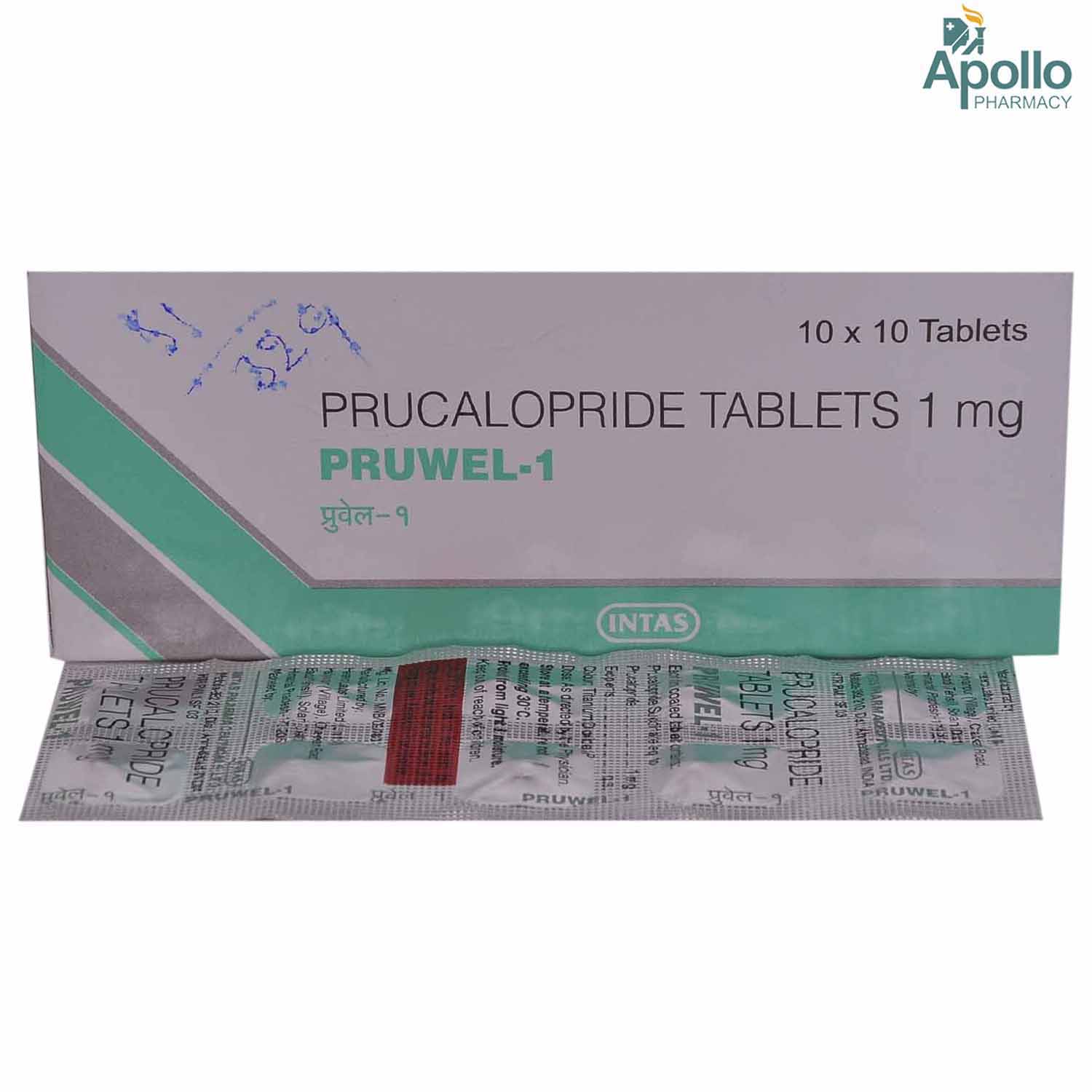 Pruwel 1 Tablet 10's, Pack of 10 TABLETS Pruwel 1 Tablet 10's, Pack of 10 TABLETS