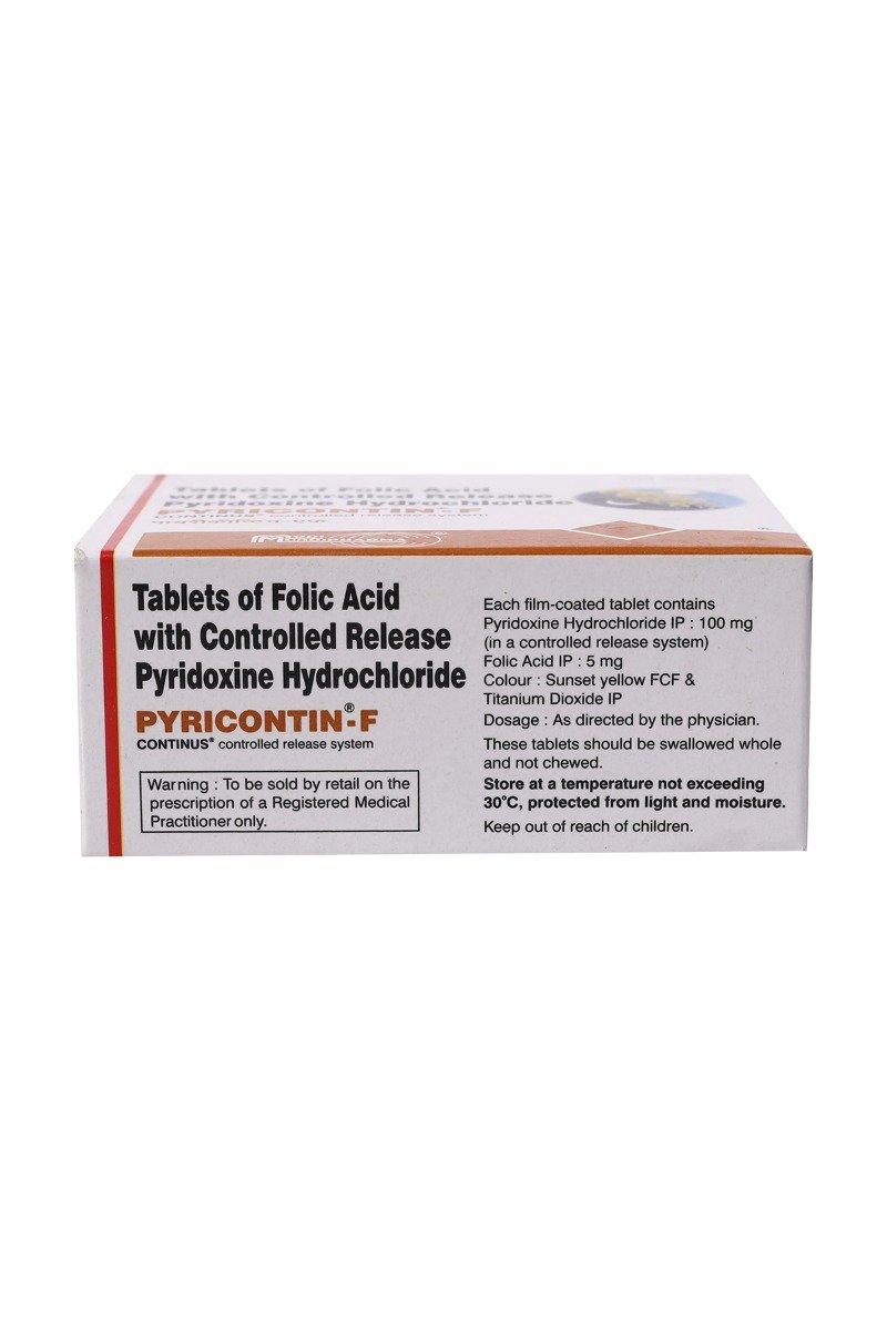 Pyricontin-F Tablet 10's, Pack of 10 Pyricontin-F Tablet 10's, Pack of 10