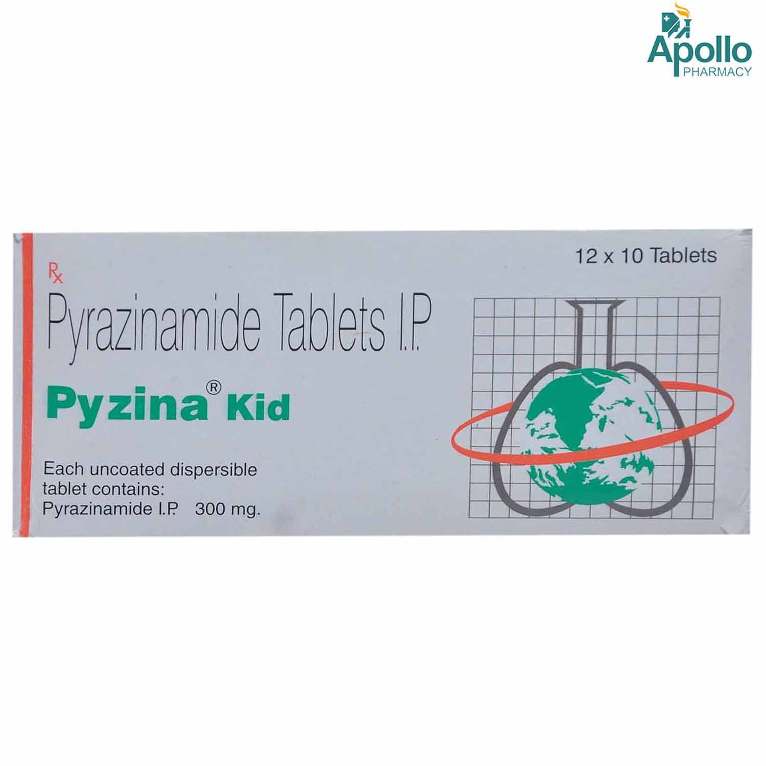 PYZINA KID TABLET, Pack of 10 TABLETS PYZINA KID TABLET, Pack of 10 TABLETS