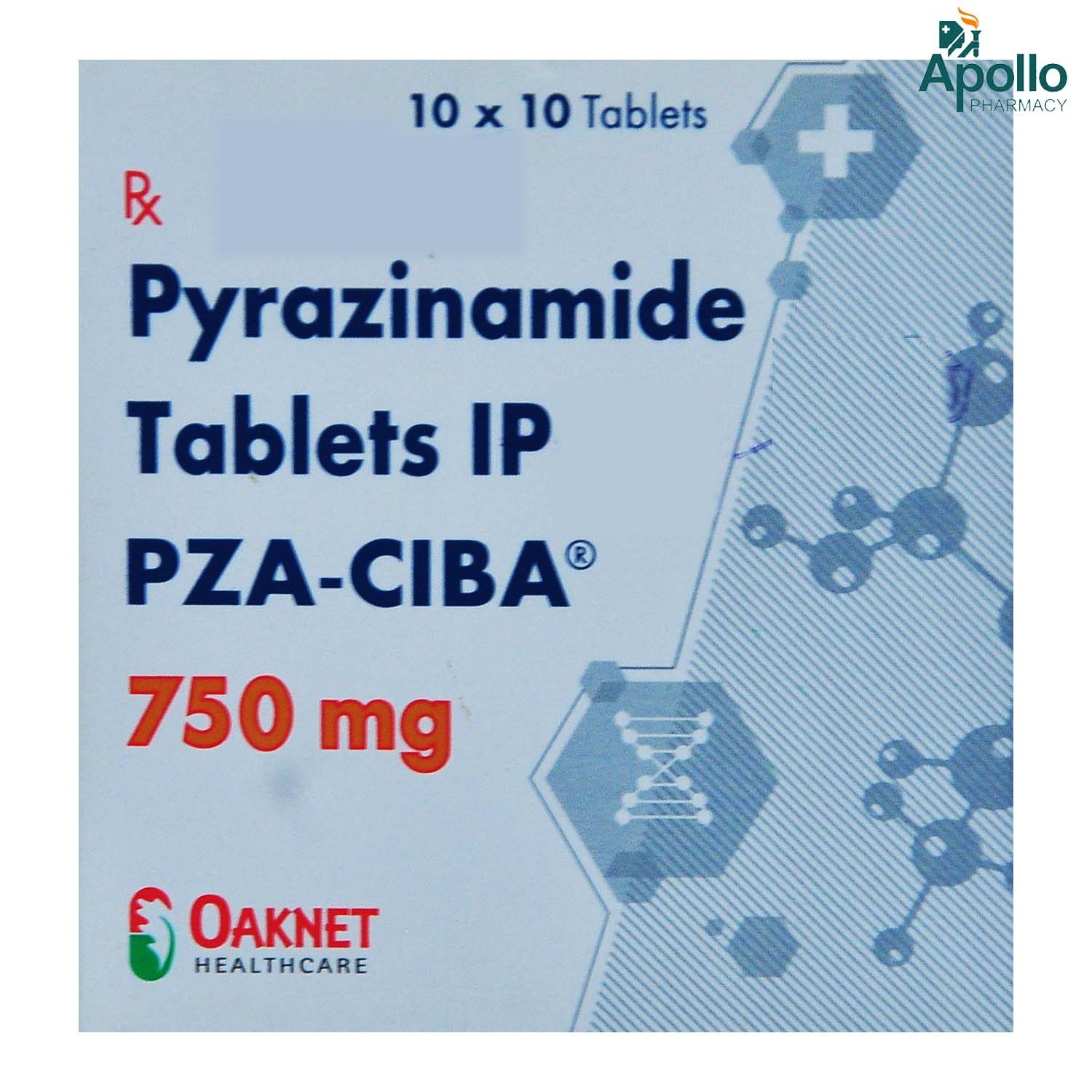 Buy PZA CIBA 750MG Online