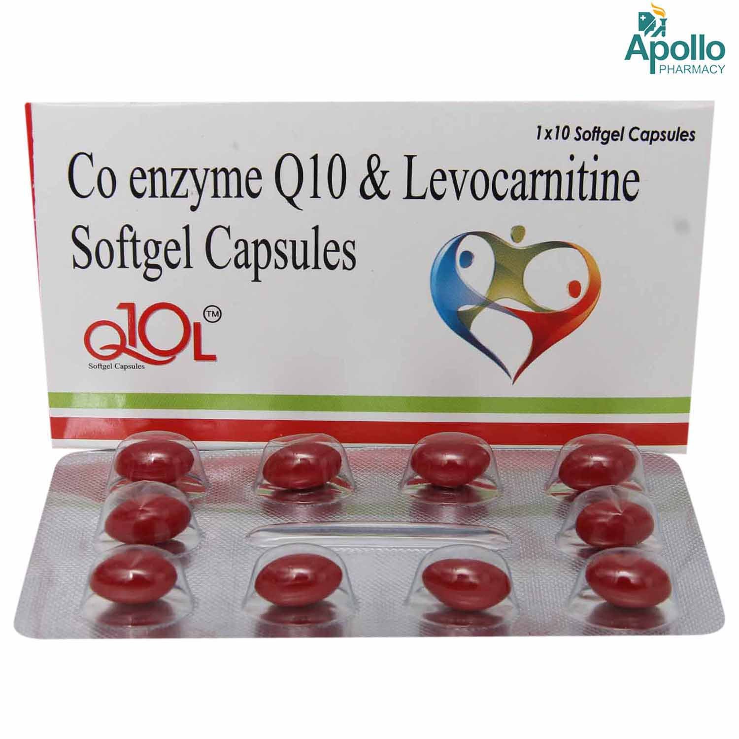 Q10L Capsule 10's, Pack of 10 CAPSULES Q10L Capsule 10's, Pack of 10 CAPSULES