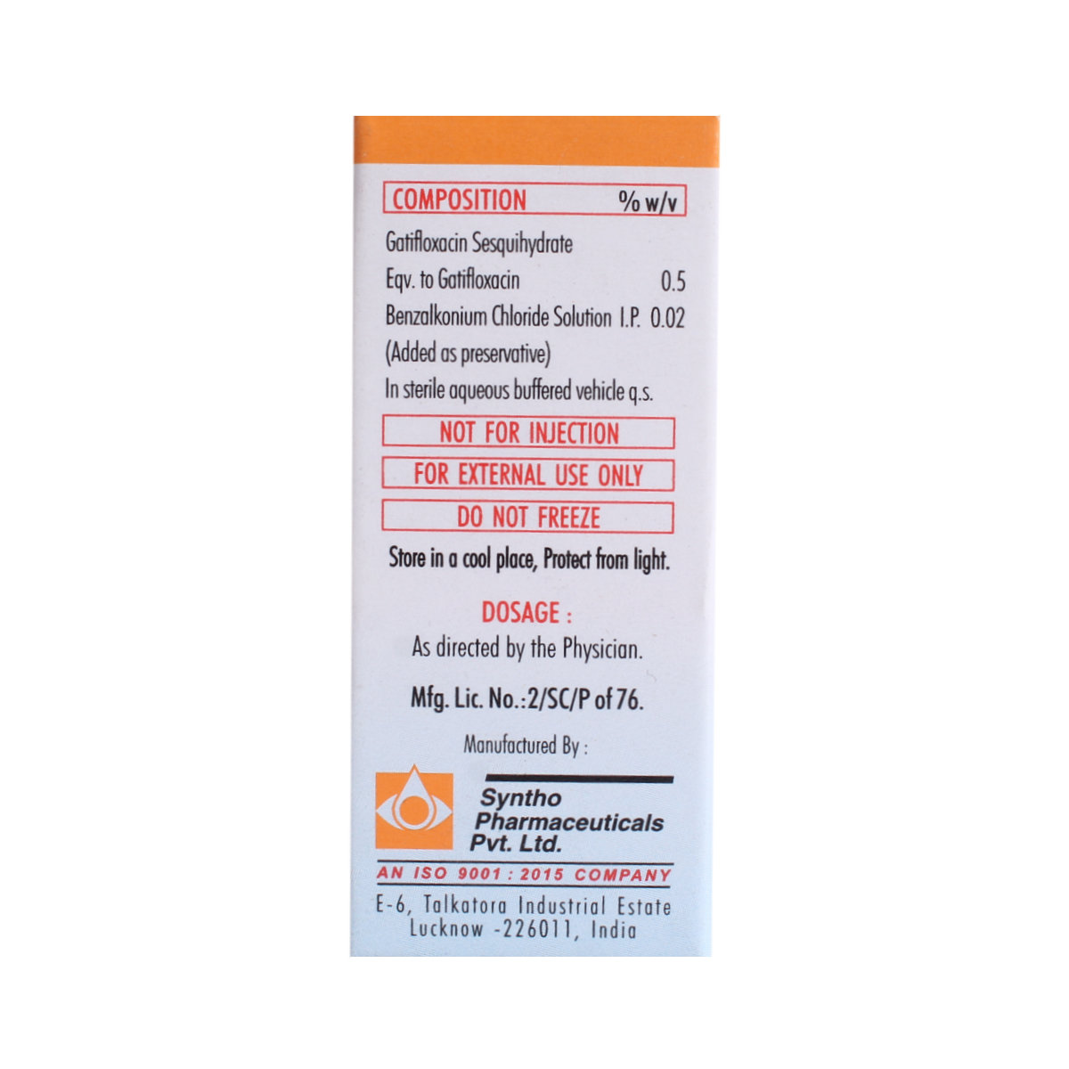 QUGAT DROPS 5ML, Pack of 1 Drops QUGAT DROPS 5ML, Pack of 1 Drops