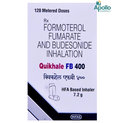 Quikhale FB 400 mcg Inhalar 120 mdi, Pack of 1 INHALER