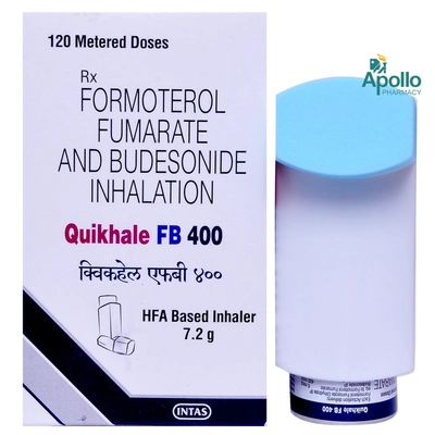 Quikhale FB 400 mcg Inhalar 120 mdi, Pack of 1 INHALER