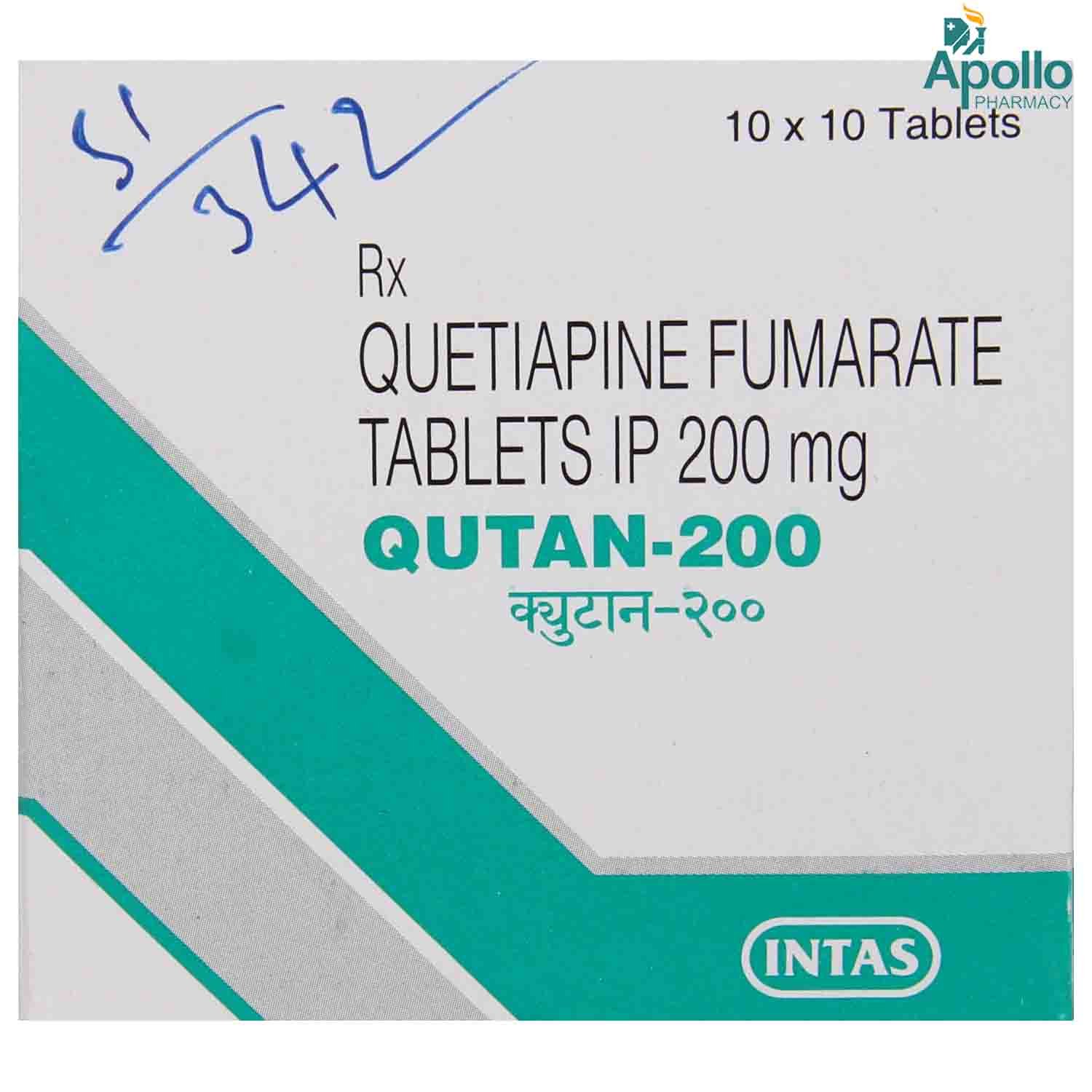 Qutan 200 Tablet 10's, Pack of 10 TABLETS Qutan 200 Tablet 10's, Pack of 10 TABLETS